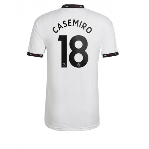 Manchester United Casemiro #18 Bortedrakt 2022-23 Kortermet Manchester United Casemiro #18 Bortedrakt 2022-23 Kortermet